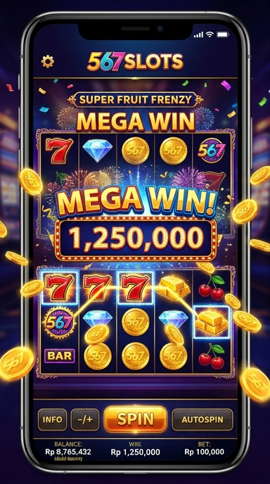 567slots tampilan beranda