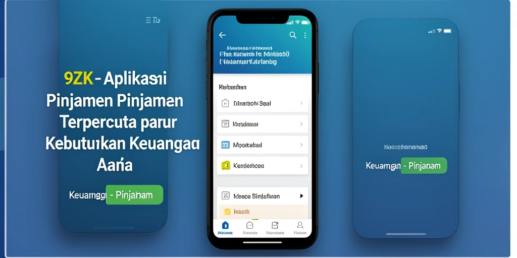 Tampilan antarmuka aplikasi Pinjaman 9ZK yang intuitif dan mudah digunakan.