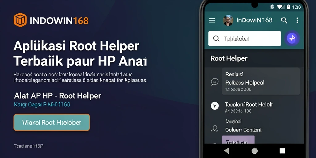 Tampilan antarmuka INDOWIN168 yang sederhana dan fungsional.